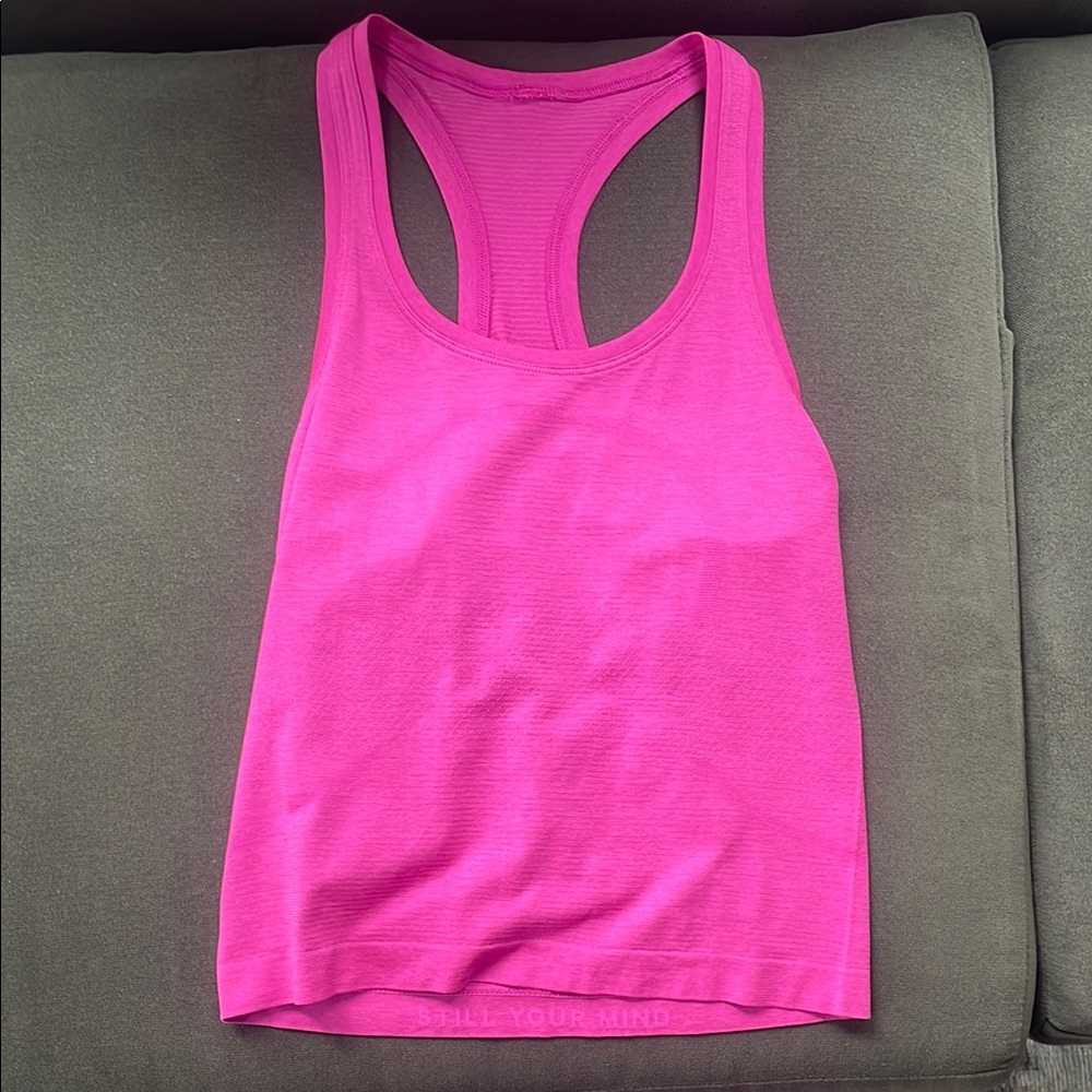 Lululemon swiftly tech pink tank